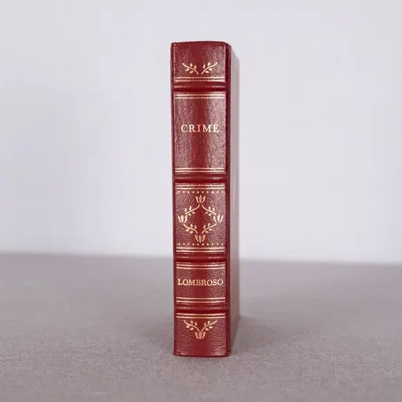 Crime: Its Causes and Remedies Legal Classics Library Lombroso Gryphon 1994 - Picture 3 of 7